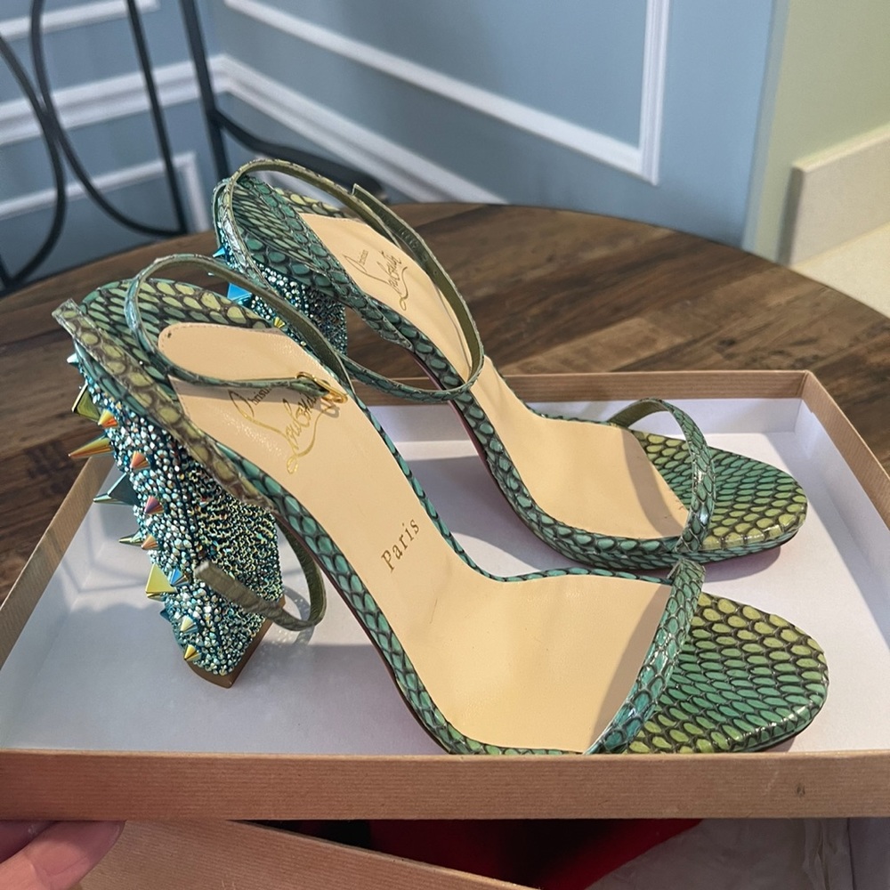 COPY - Christian louboutin au palace 120 nib with dustbag and original box
